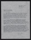 Letter from Joseph Lynn to Chancellor of the University of California at Berkeley, Roger W. Heyns